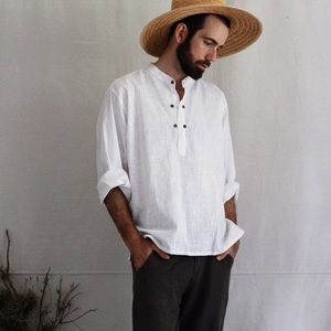 men's cotton shirt